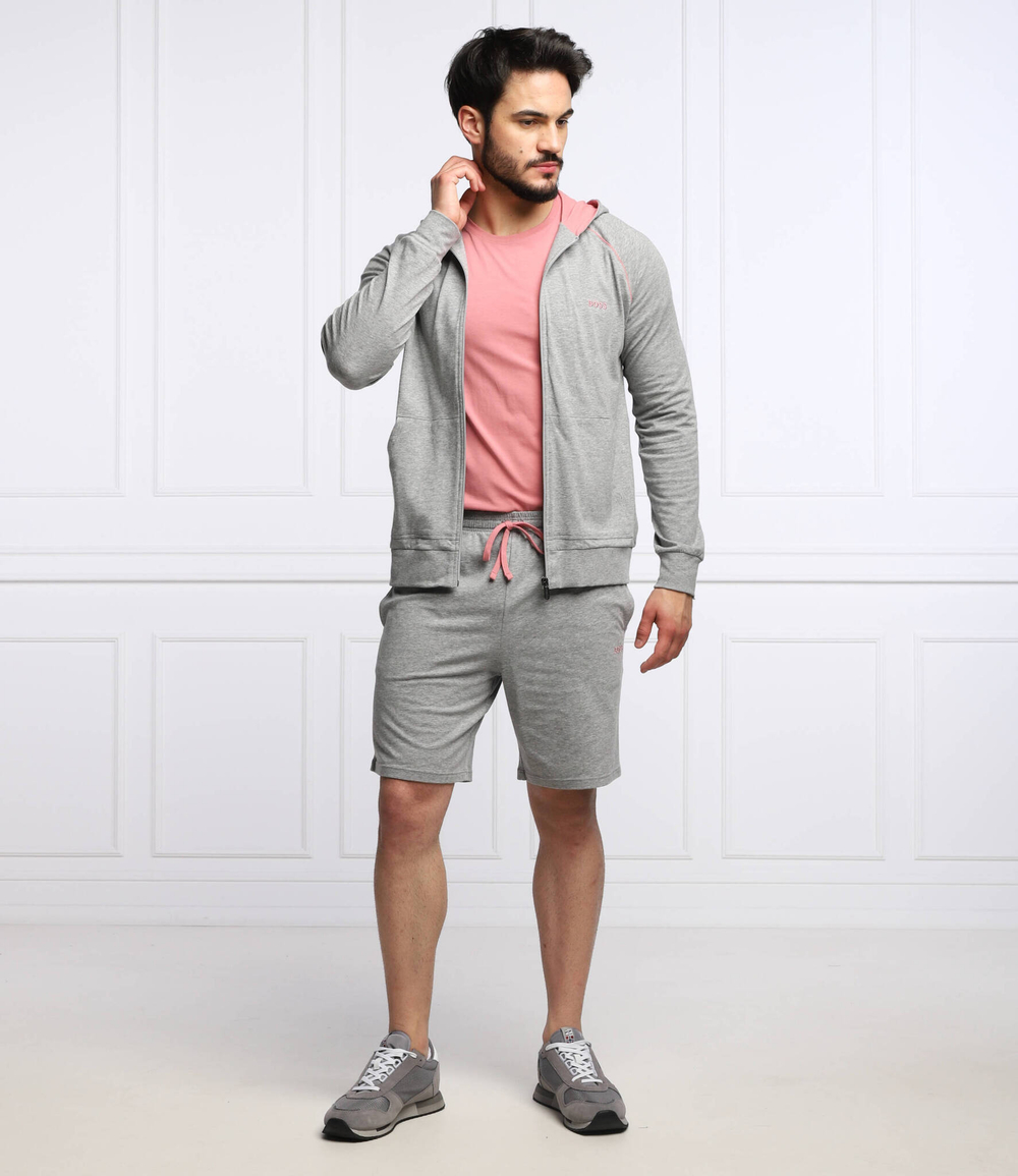 Худи Mix&Match Jacket H BOSS BLACK - серый(50469581)