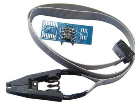 Тестовая клипса для SOIC8, SOP8, DIP8 с кабелем-переходником на DIP8