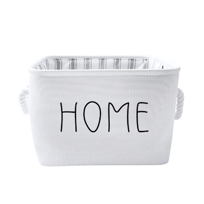 Корзина для хранения "White", Д200 Ш200 В165, белый