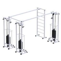 Биотонус-3+шведская стенка (стек 3х75кг)