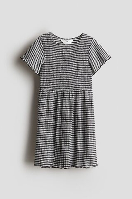 H&M Платье плиссированное, черный