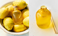 Zara Home Аромадиффузор Ginger Lemon 180 мл, тростниковые палочки микадо, аромат свежий цитрусовый, Горчичный
