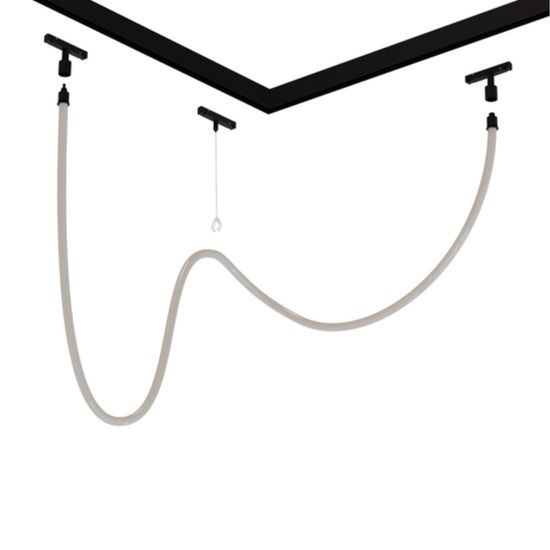 A492006-1 АДАПТЕР С ВВОДОМ ПИТАНИЯ LINEA, OPTIMA ДЛЯ ГИБКОГО НЕОНА LOOP