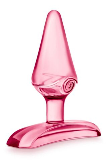 Розовая анальная пробка Jolly Plug - 7 см.
