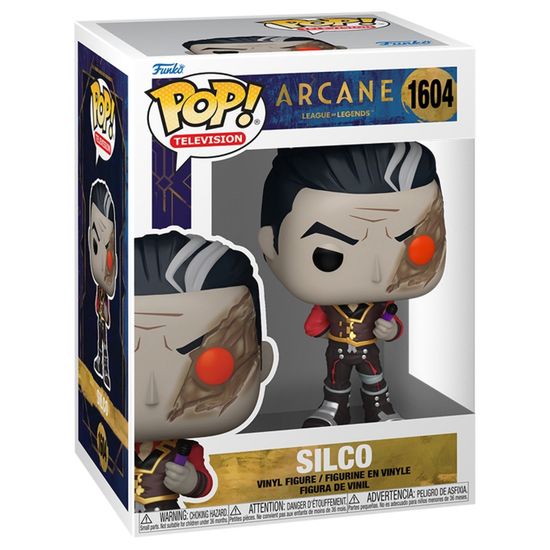 Фигурка Funko POP! TV Arcane League of Legends Silco (1604) 75650 / Фигурка Фанко ПОП! по мотивам аниме "Аркейн", Силко. Товар уцененный