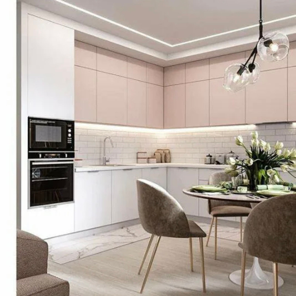 Примеры современных кухонь в дизайне из интернета