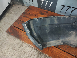 Юбка переднего бампера Skoda Karoq 17-нв Б/У Оригинал 57A807061