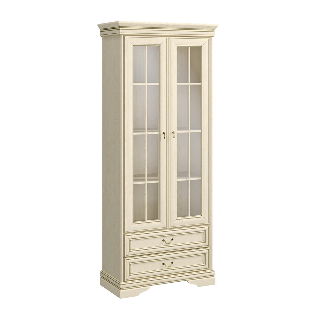 Витрина София - 2, дуб белый