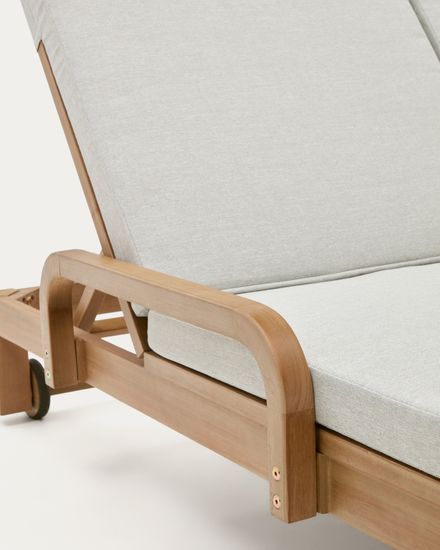 Двойной шезлонг Sonsaura из массива эвкалипта Испания La Forma