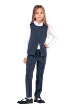 Жилет для девочки TRUVOR 53 синий 134-68-66