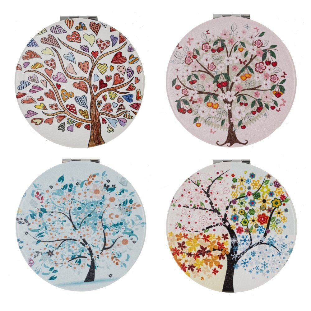 GAEM Зеркало карманное (блок 12шт), L7 W7 H1 см, 4в.