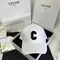 Бейсболка CELINE из хлопка, белый
