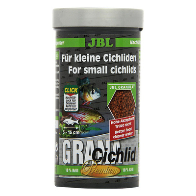 JBL GranaCichlid 250 мл - основной премиум корм для цихлид (гранулы)