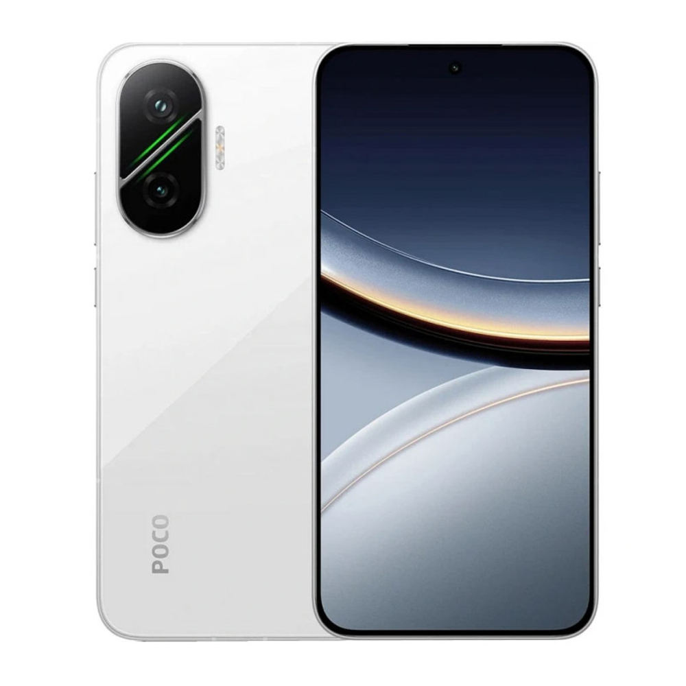 Смартфон Xiaomi Poco F7 5G 12/256 ГБ, белый