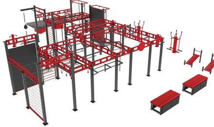 Умная спортивная площадка 027