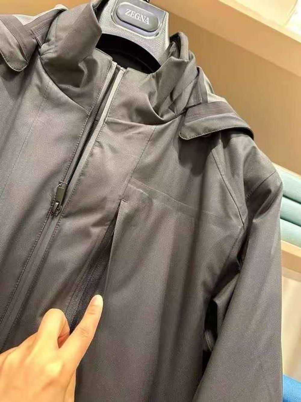 Пуховик-трансформер Zegna