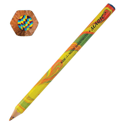 Карандаш с многоцветным грифелем Koh-I-Noor "Magic Original", утолщенный, заточен. 3405000031TDRU