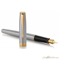 Перьевая ручка Parker Sonnet Core F527 St Steel (1931504)