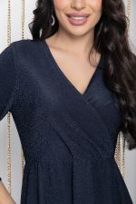 Платье Та самая (темно-синее) П12112 LT Collection (Акция)