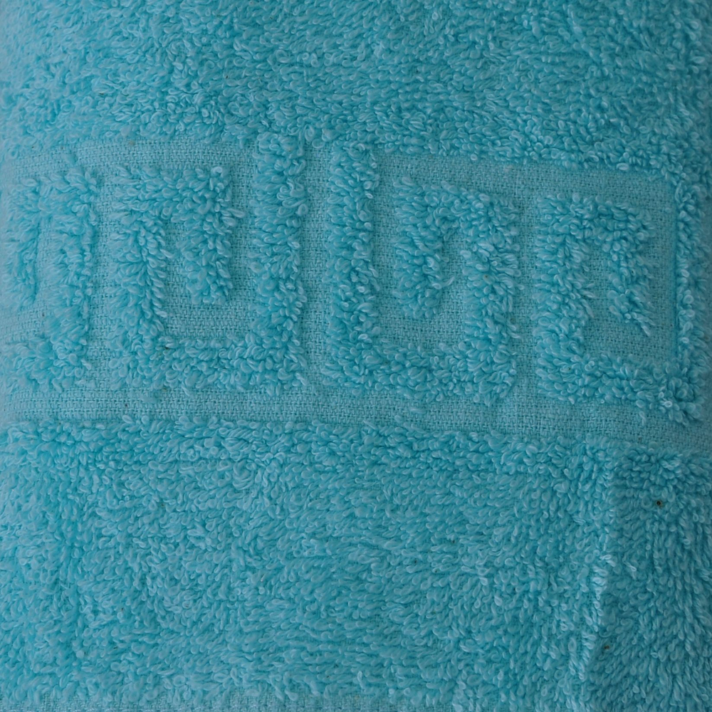 Полотенце махровое 40х70 хлопок 100%, голубое