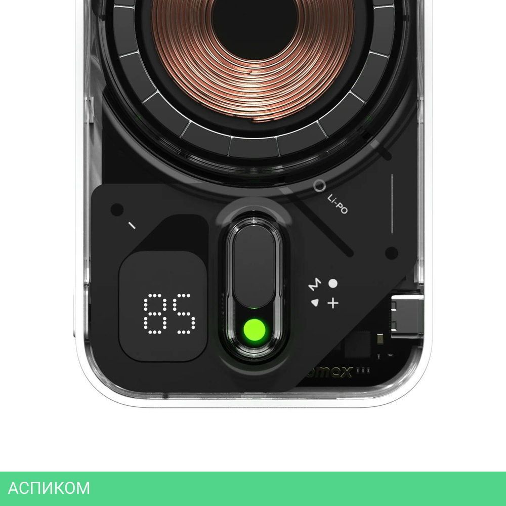 Портативное зарядное устройство Momax IP128 1-Power Flow (IP128W)