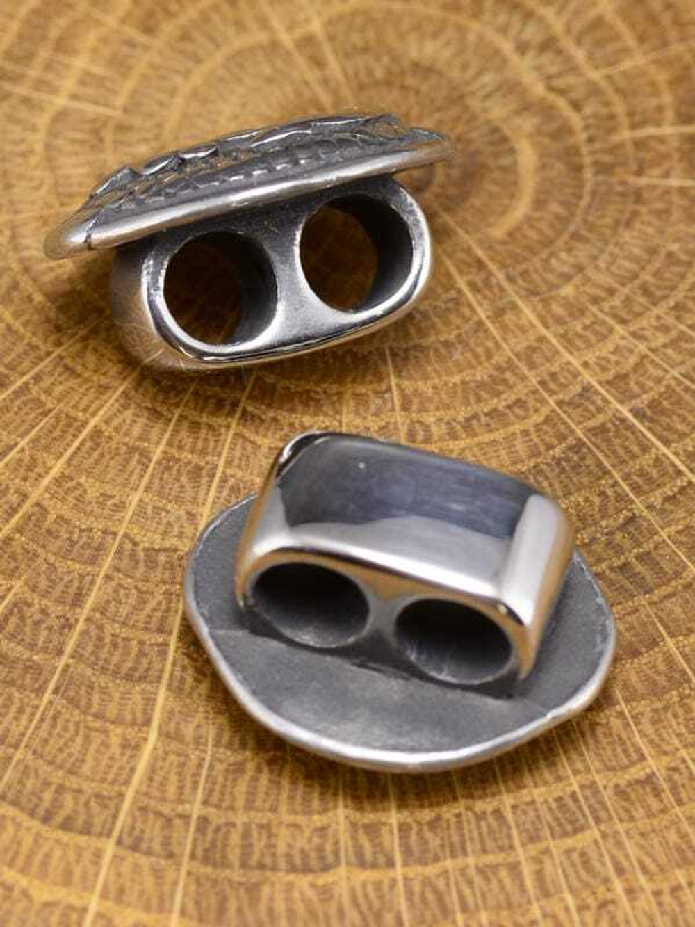 Бусина-кулон «Морская» из нержавеющей стали