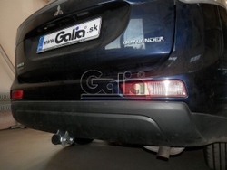Фаркоп оцинкованный Galia M126C для Mitsubishi Outlander 2012-(паспорт и сертификат в комплекте)(без электрики)