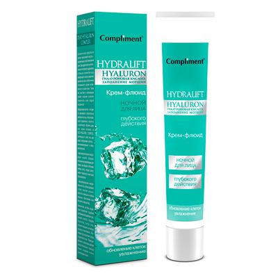 Compliment HYDRALIFT HYALURON Крем-флюид для лица ночной