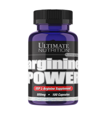 Ultimate Nutrition Arginine Power 800 mg 100 Caps , Аргинин