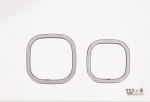 Унитаз с инсталляцией WeltWasser AMBERG 350 ST + SALZBACH 043 GL-WT + AMBERG RD-WT