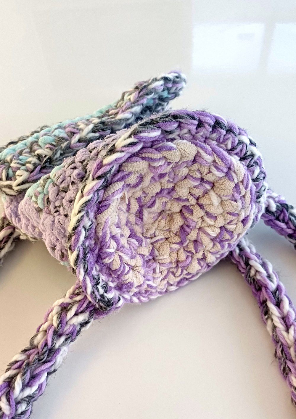 Рюкзак женский вязаный