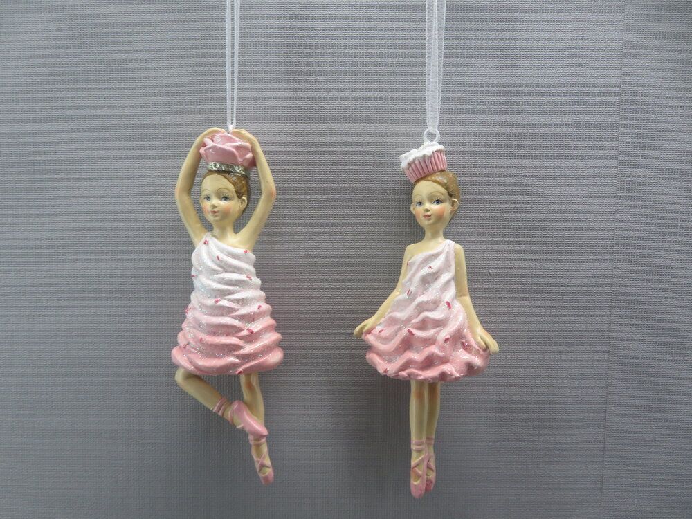 GAEM Фигурка декоративная подвесная "Девочка", L4 W2,5 H11,5 см, 2в.