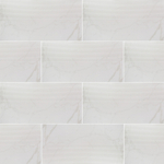 Керамогранит Lavelly Marble Relief белый матовый 1200х600х8,5 мм (2 шт.=1,44 кв.м)