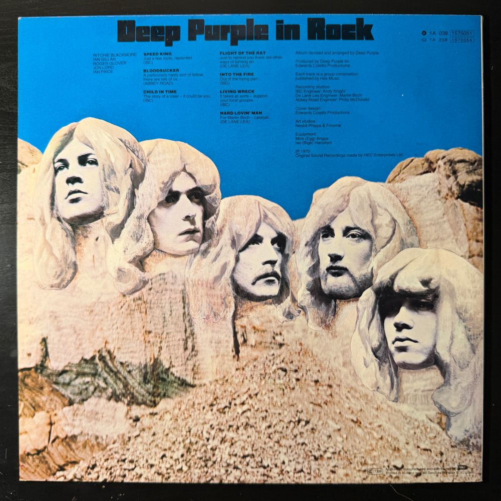 Deep Purple - Deep Purple In Rock (Европа)