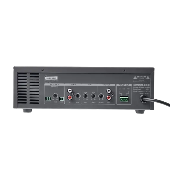 AVCLINK Q-60 Микшер-усилитель с современным дизайном