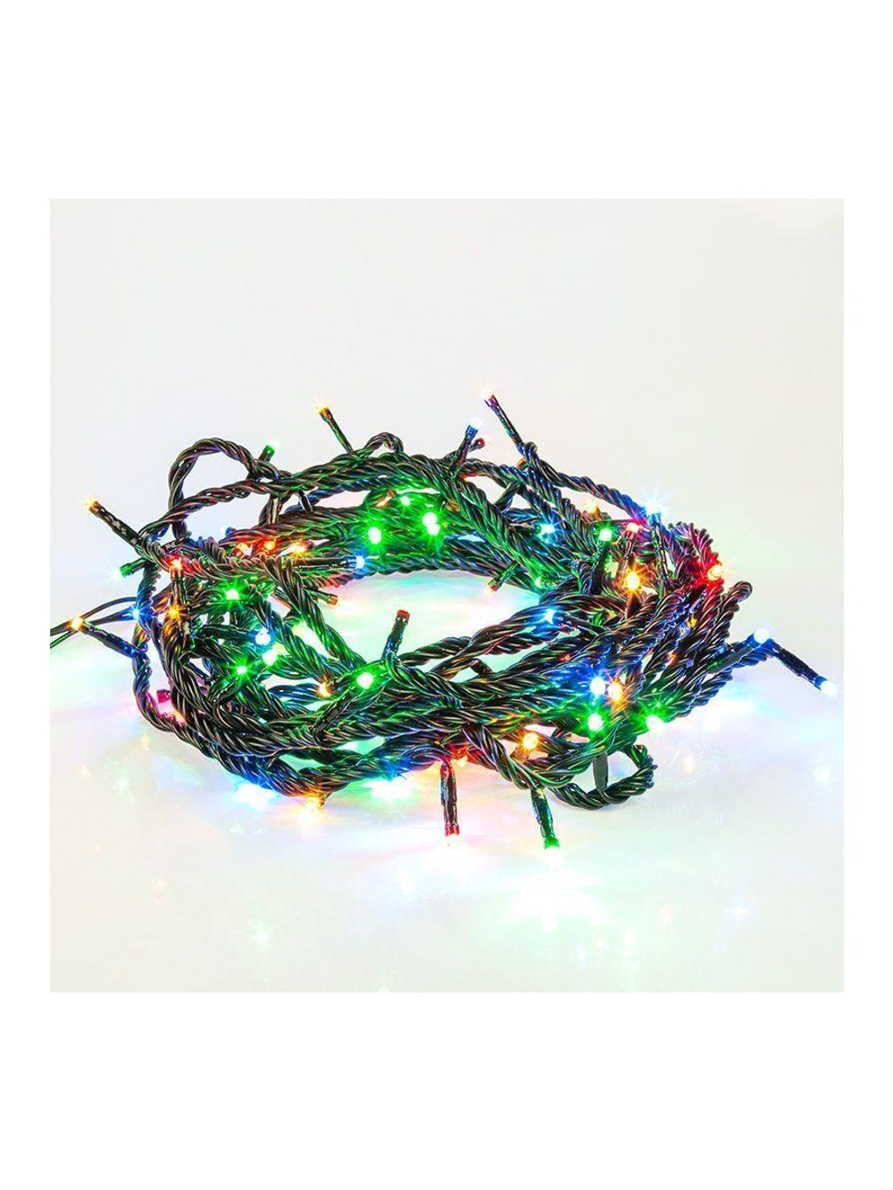 Гирлянда светодиодная управляемая"Нить" 20м 200LED мультиколор 20Вт 220-240В IP65 8 режимов провод ПВХ черн. (нужен контроллер 217-204) Neon-Night 303-149