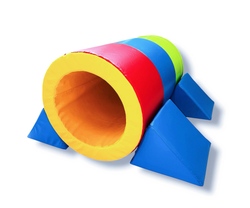 Набор мягких модулей гимнастических - "Труба 5 элементов"