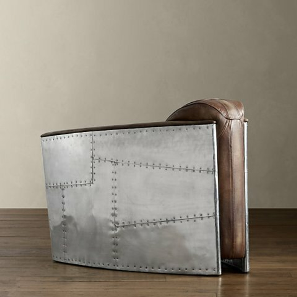 Кресло Restoration Hardware Авиатор t-avi-sa-0004-k