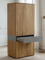 Шкаф распашной Кристиан из массива дуба