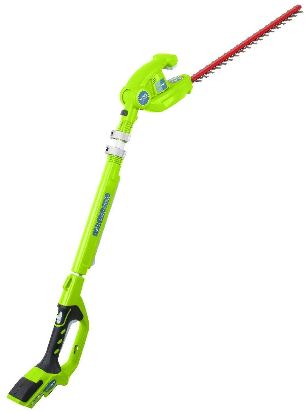 Кусторез штанговый аккумуляторный GREENWORKS G24PH51 24V, 51 см, без АКБ и ЗУ (2300707)