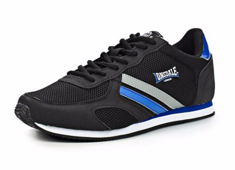Кроссовки Lonsdale Caldbeck Black/Blue/Grey