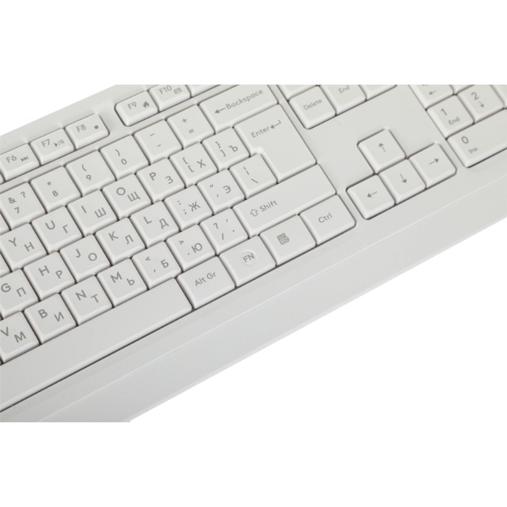 Комплект (клавиатура + мышь) A4Tech Fstyler FG1012, белый