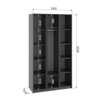 Фаворит Шкаф 3-х створчатый