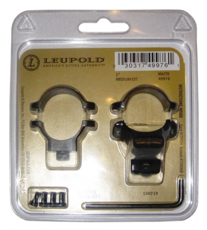 Кольца Leupold QR быстросъемные с выносом 25,4мм средние