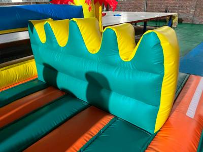 Коммерческий надувной батут "Змей Горыныч 3"  3 модуля 18*10*9 м