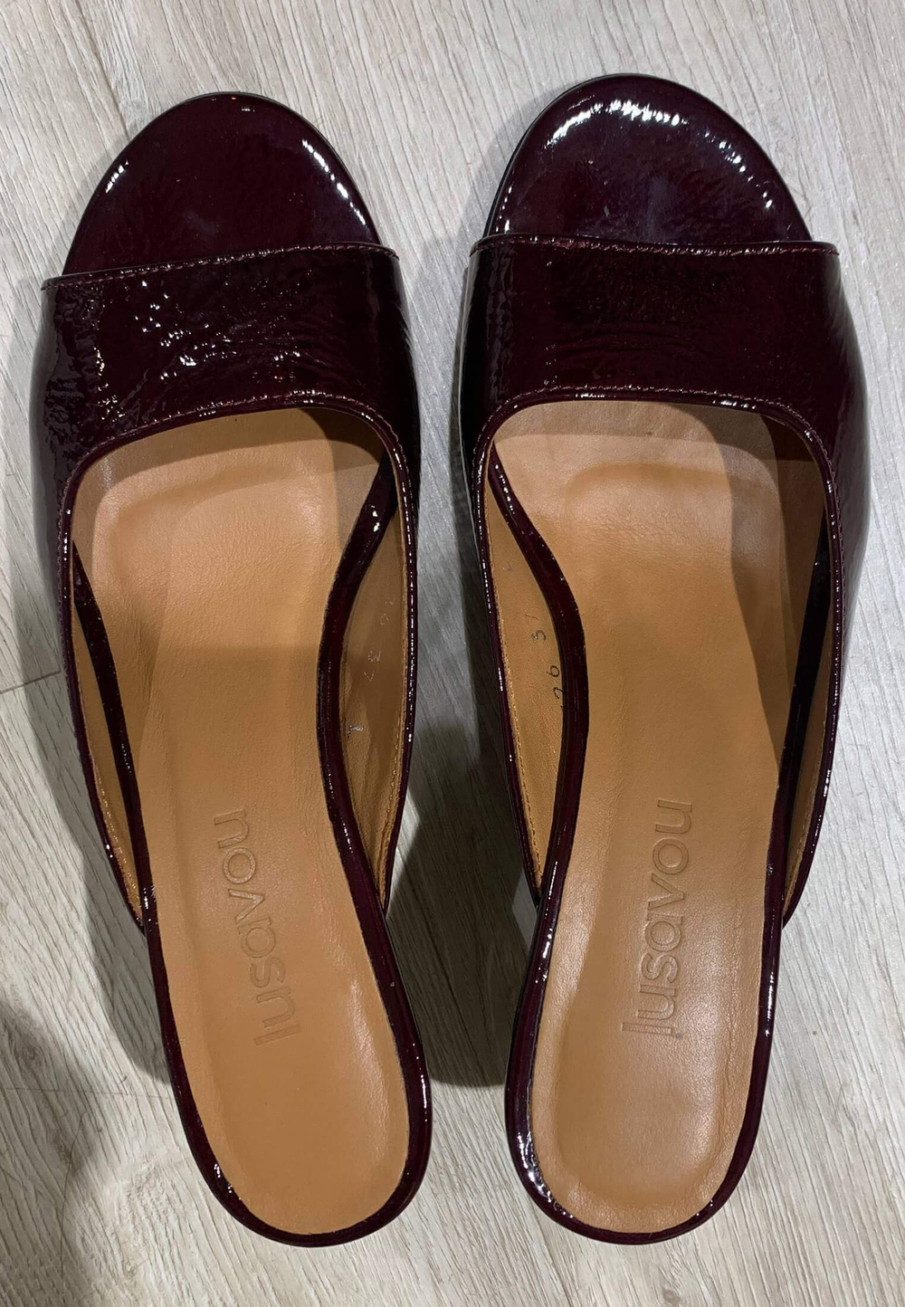 Мюли // Niki // Bordo Patent