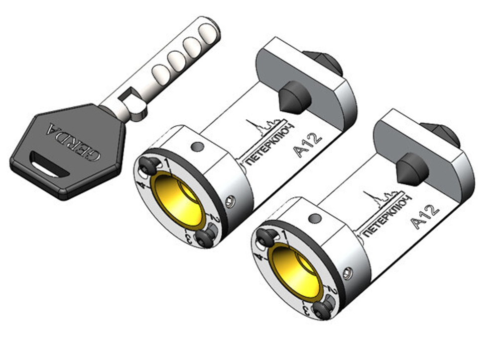 Приспособление для изготовления ключей Герда, производство ПетерКлюч (А12)
