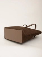 сумка большая через плечо шоппер тканевый