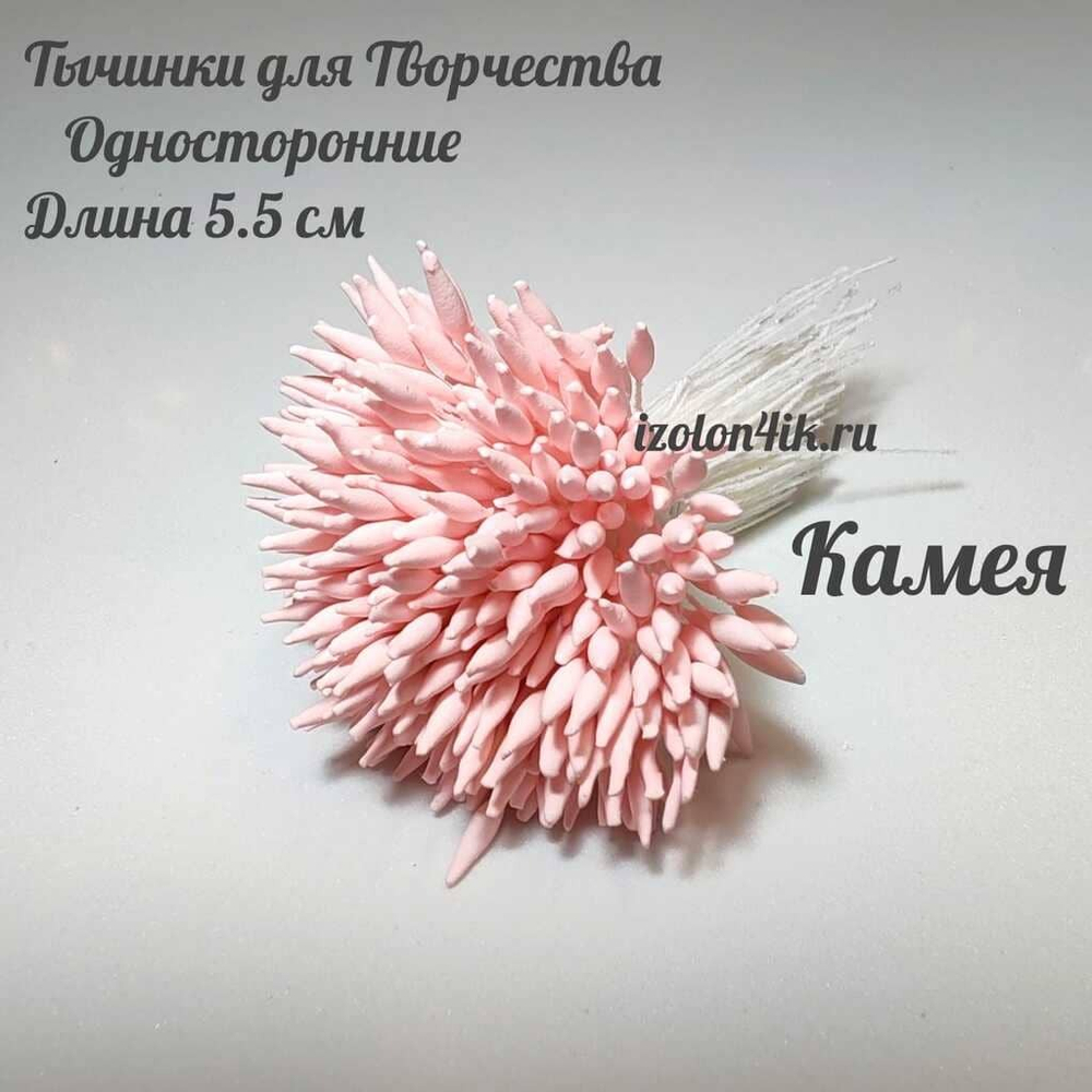 Тычинки МИНИ для цветов заостренные КАМЕЯ (пучок 100 шт)