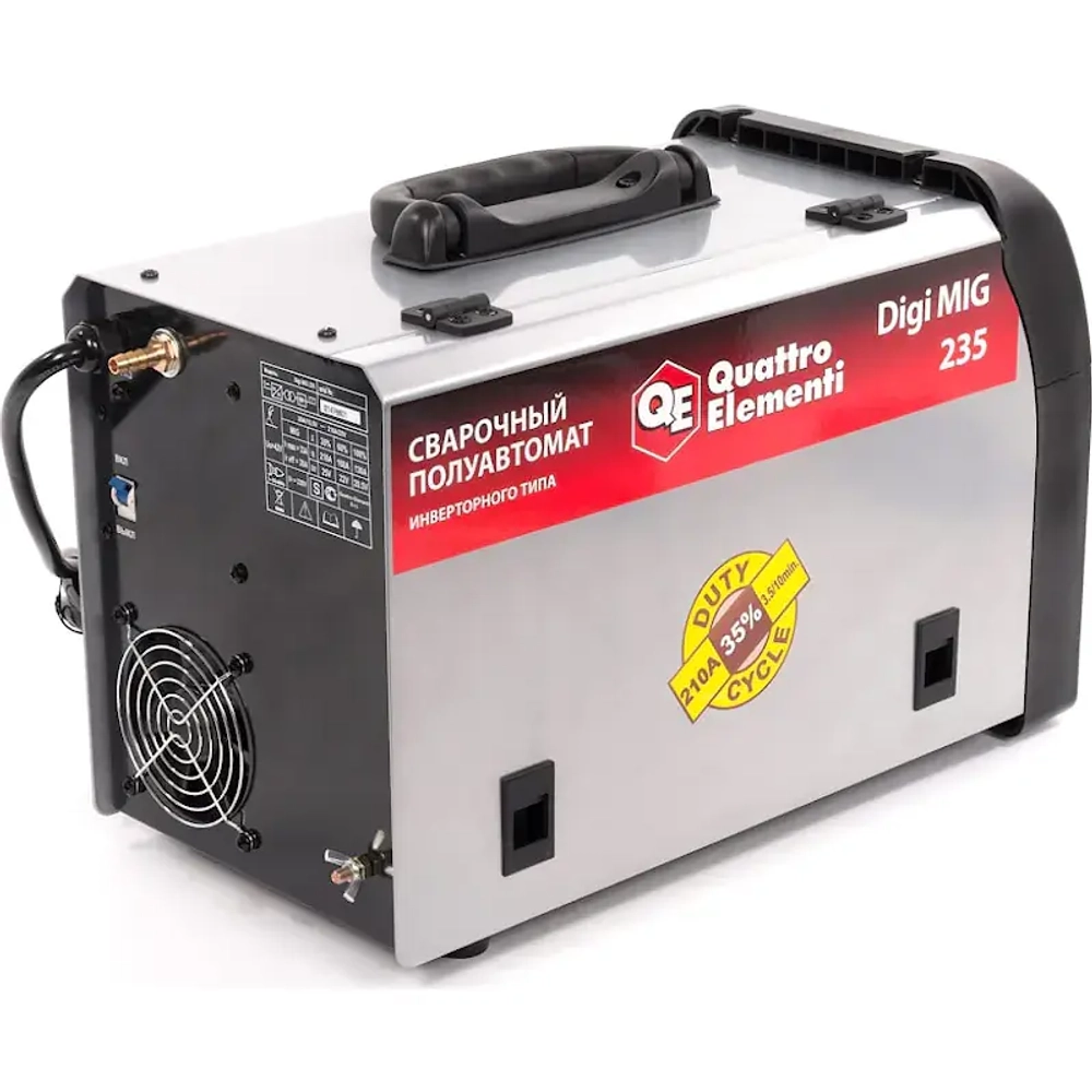 QUATTRO ELEMENTI Digi MIG 235 сварочный инвертор 772-616